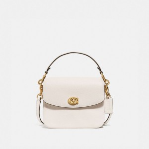 Bolsa Cruzada COACH® Cassie 19 Mujer Blancas | CORVY311