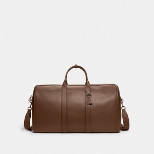 Bolsa Duffle COACH® Gotham Hombre Cafe | COMQI853