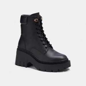 Botas COACH® Ainsely Mujer Negras | COPJX785