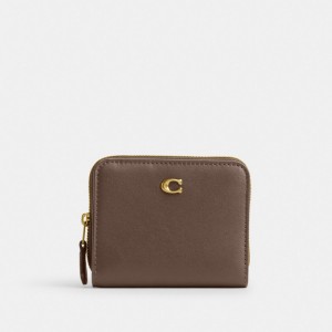 Cartera COACH® Billfold Mujer Gris Oscuro | COCOU123