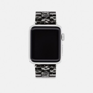 Reloj COACH® Apple Strap, 38 Mm, 40 Mm And 41 Mm Mujer Negras | COOKT472