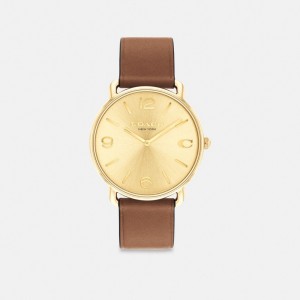 Reloj COACH® Elliot, 41 Mm Hombre Marrones | COGSM790