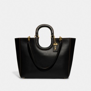 Tote COACH® Rae Mujer Negras | COEBY149