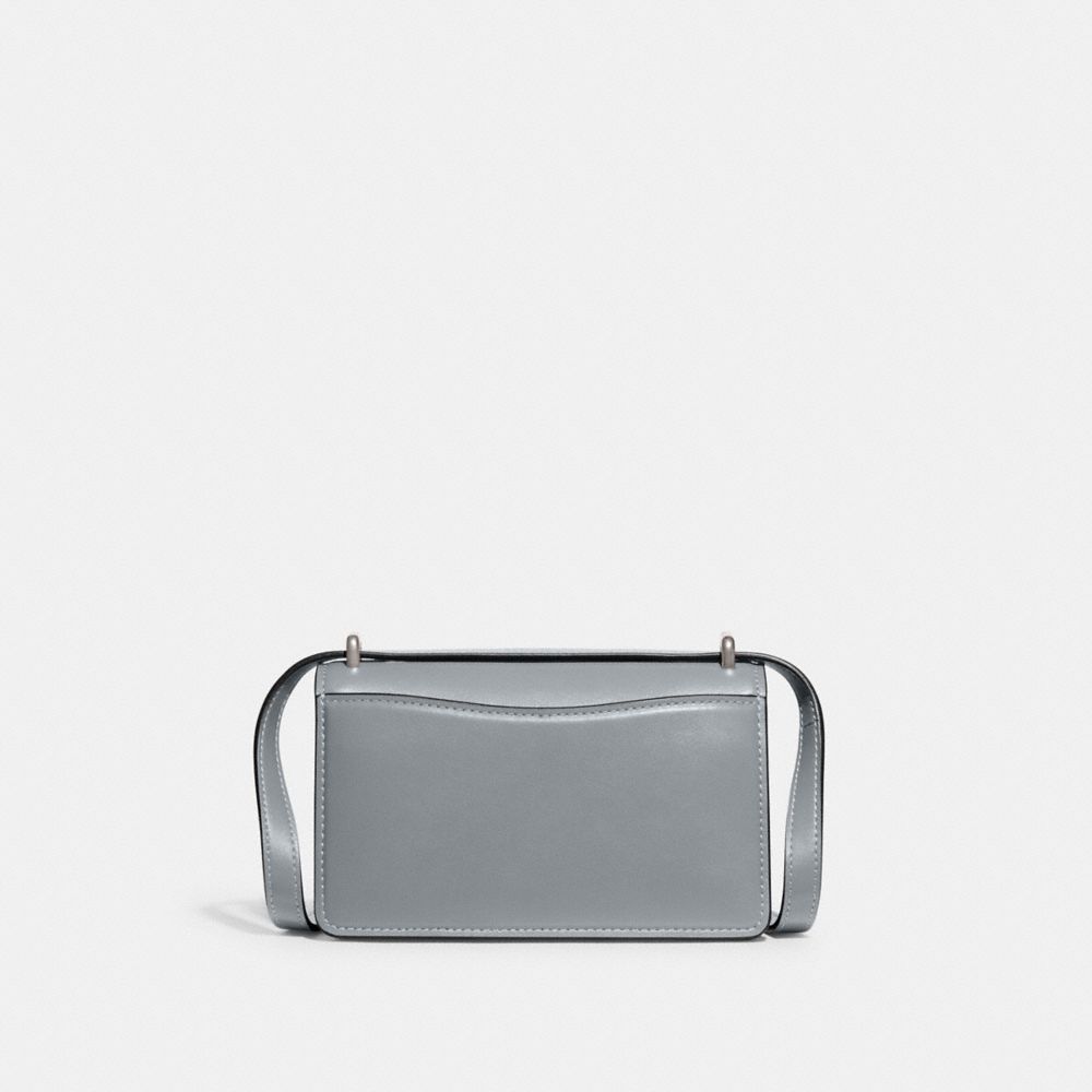 Bolsa Cruzada COACH® Bandit Mujer Plateadas Gris Azules | COPJS317