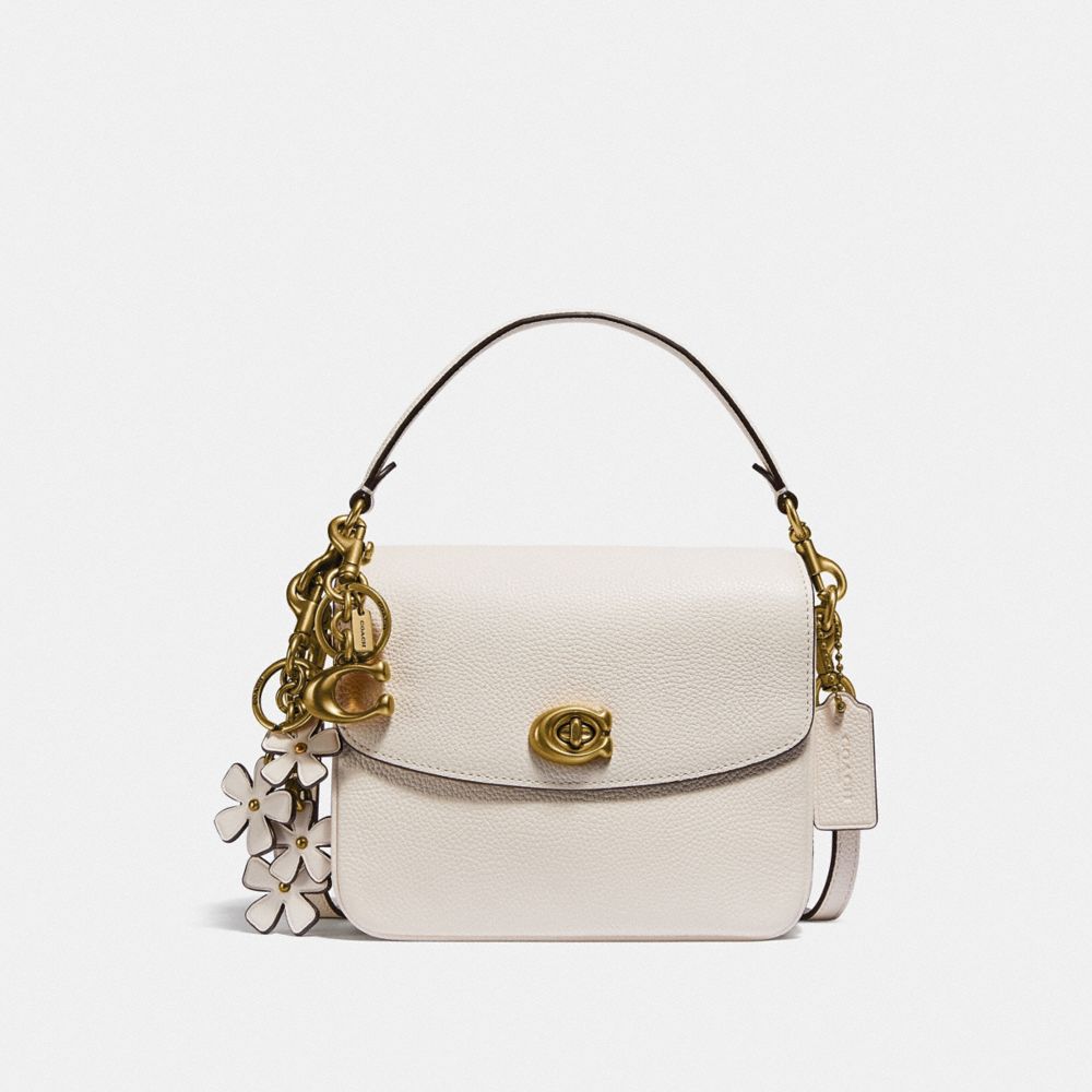 Bolsa Cruzada COACH® Cassie 19 Mujer Blancas | CORVY311