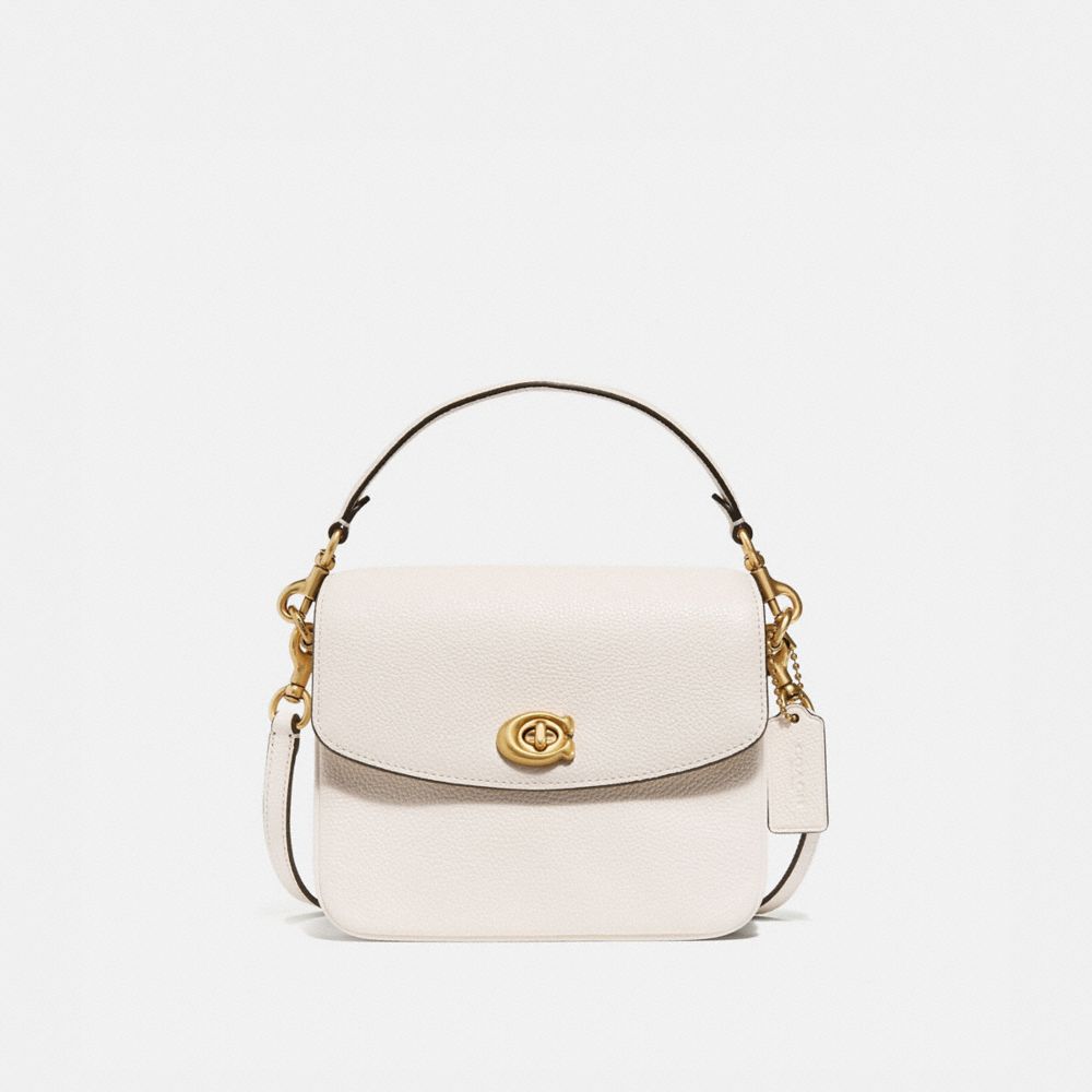 Bolsa Cruzada COACH® Cassie 19 Mujer Blancas | CORVY311