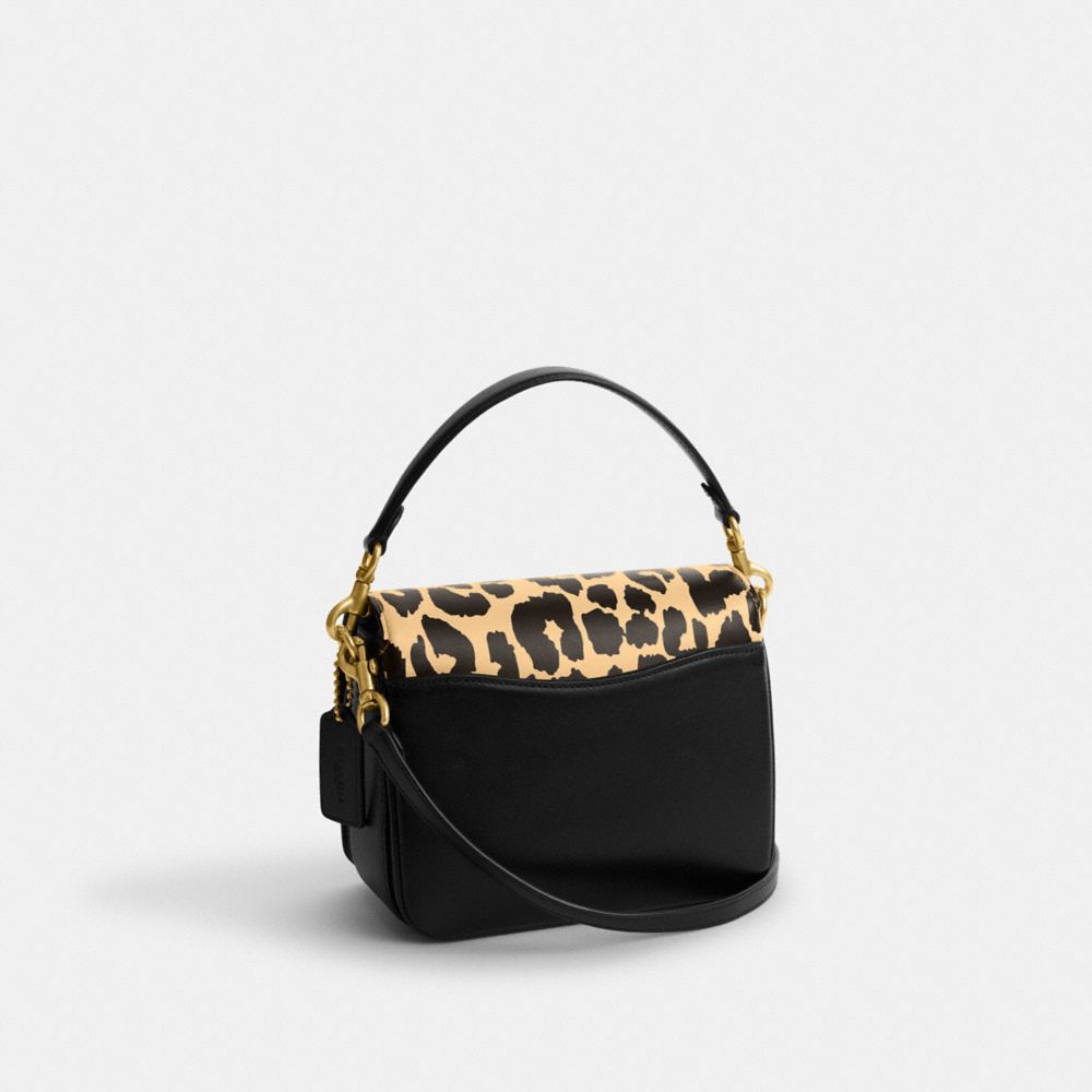 Bolsa Cruzada COACH® Cassie 19 With Leopard Print Mujer Leopardo Multicolor | COQME308