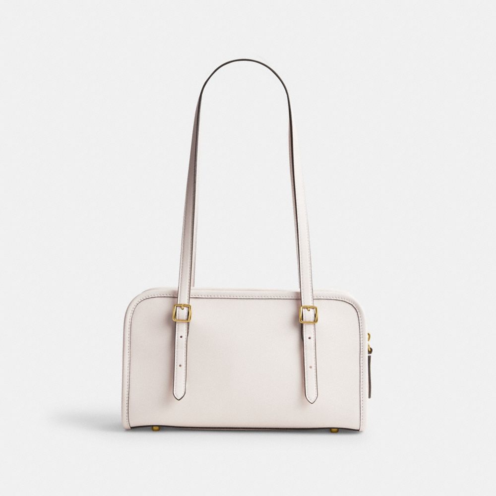 Bolsa de Hombro COACH® Swing Zip Mujer Blancas | COLIG185