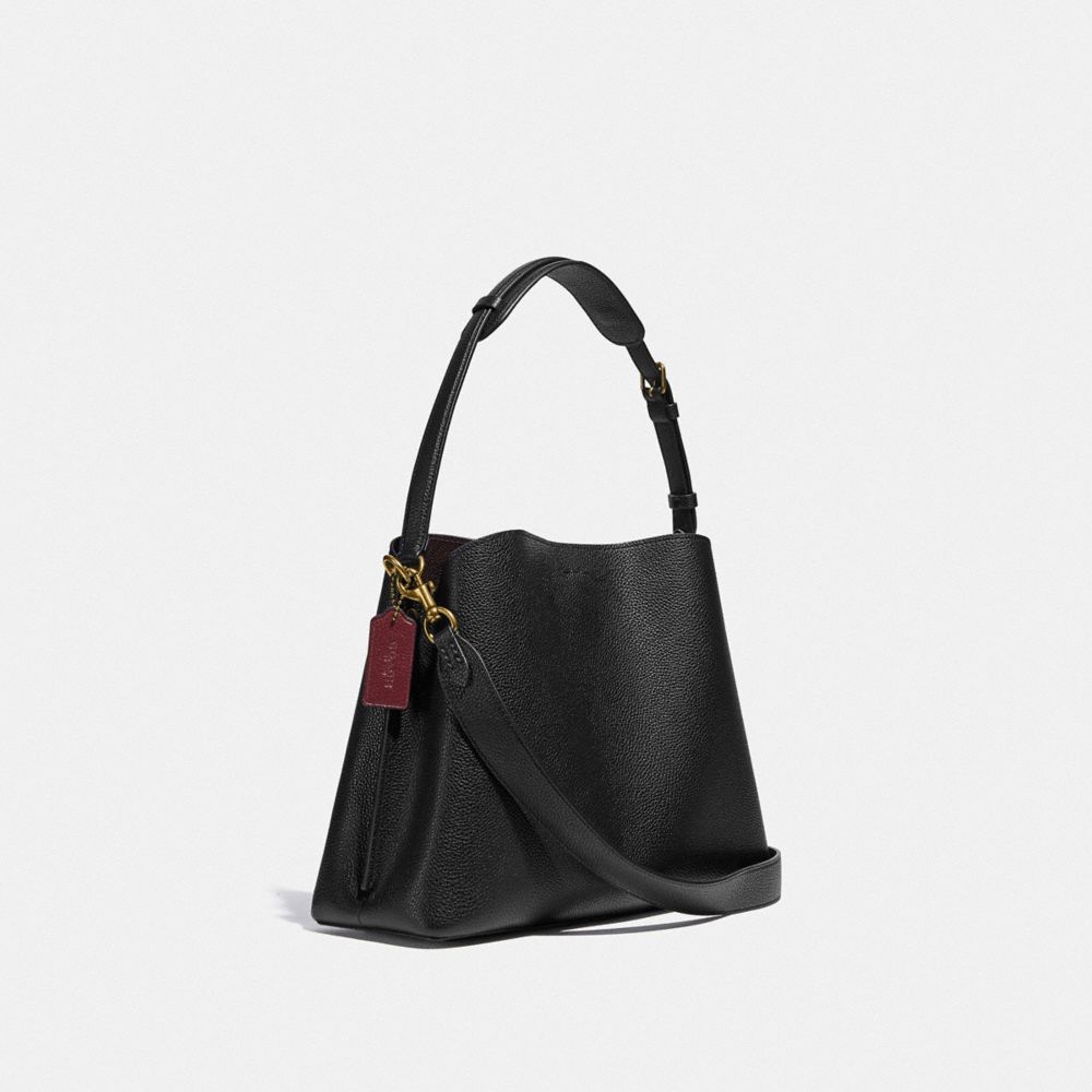 Bolsa de Hombro COACH® Willow Mujer Negras | COKOM169