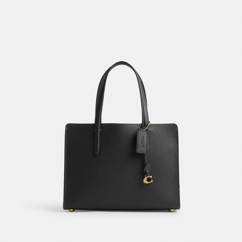 Bolsa de Mano COACH® Carter Carryall 28 Mujer Negras | COEBW253