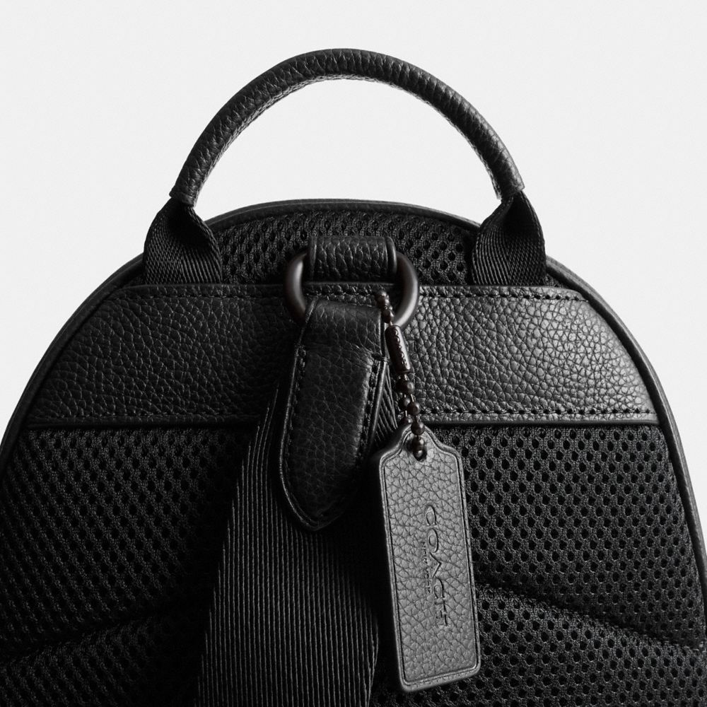 Bolsa de Mano COACH® Charter Pack In Signature Leather Hombre Negras | COVRT850