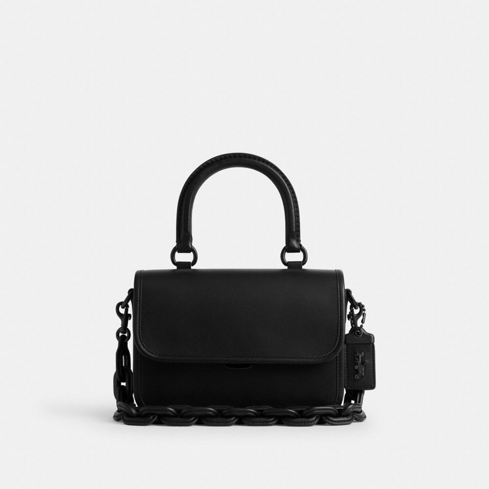 Bolsa de Mano COACH® Rogue Top Handle Mujer Negras Negras | COCTP234