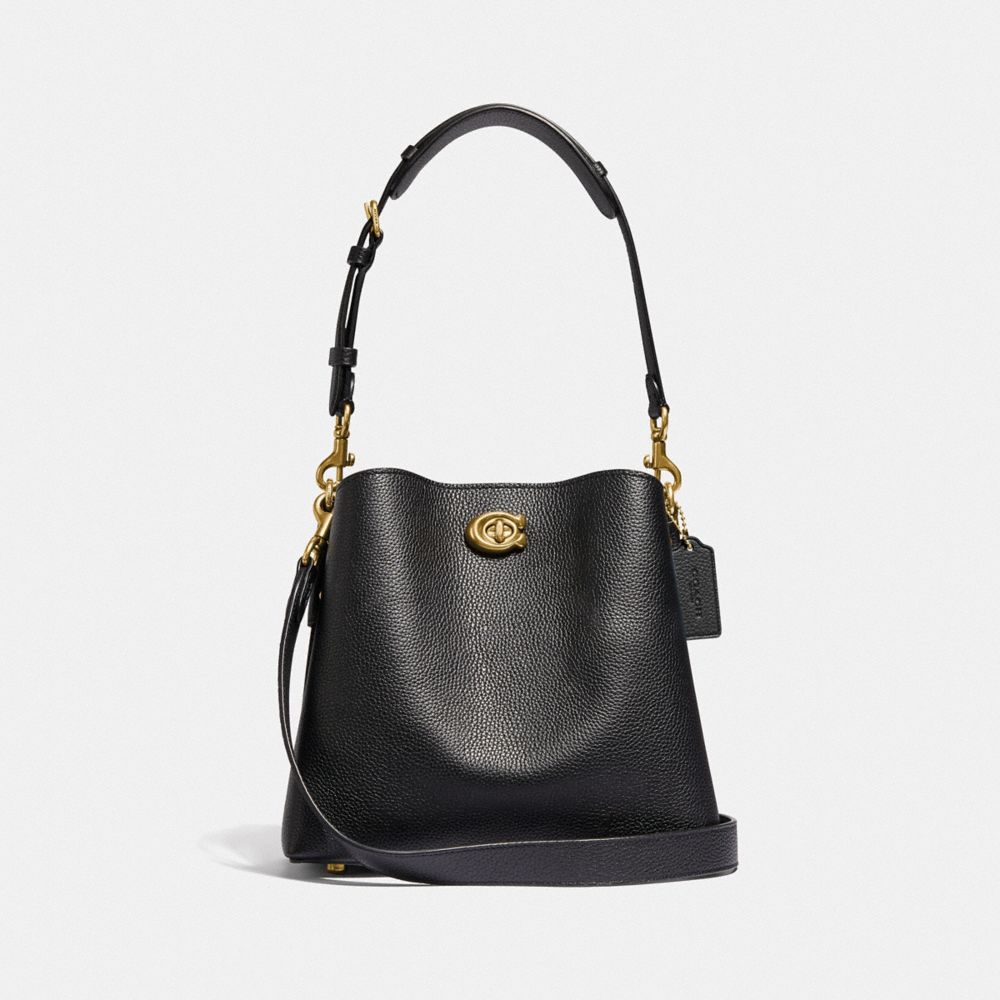 Bolso Saco COACH® Willow Mujer Negras | COKOP342