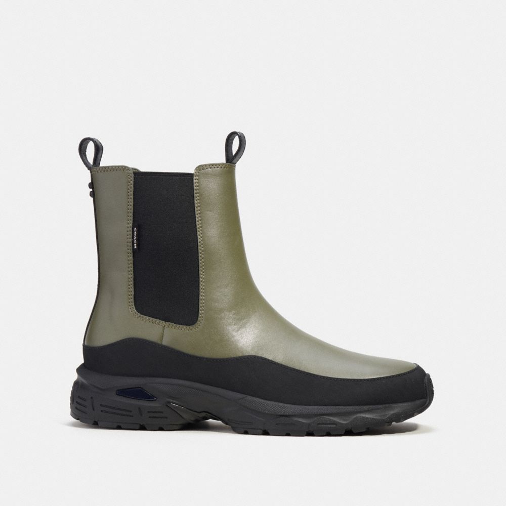 Botas COACH® C301 Hybrid Hombre Verde | COUZB977