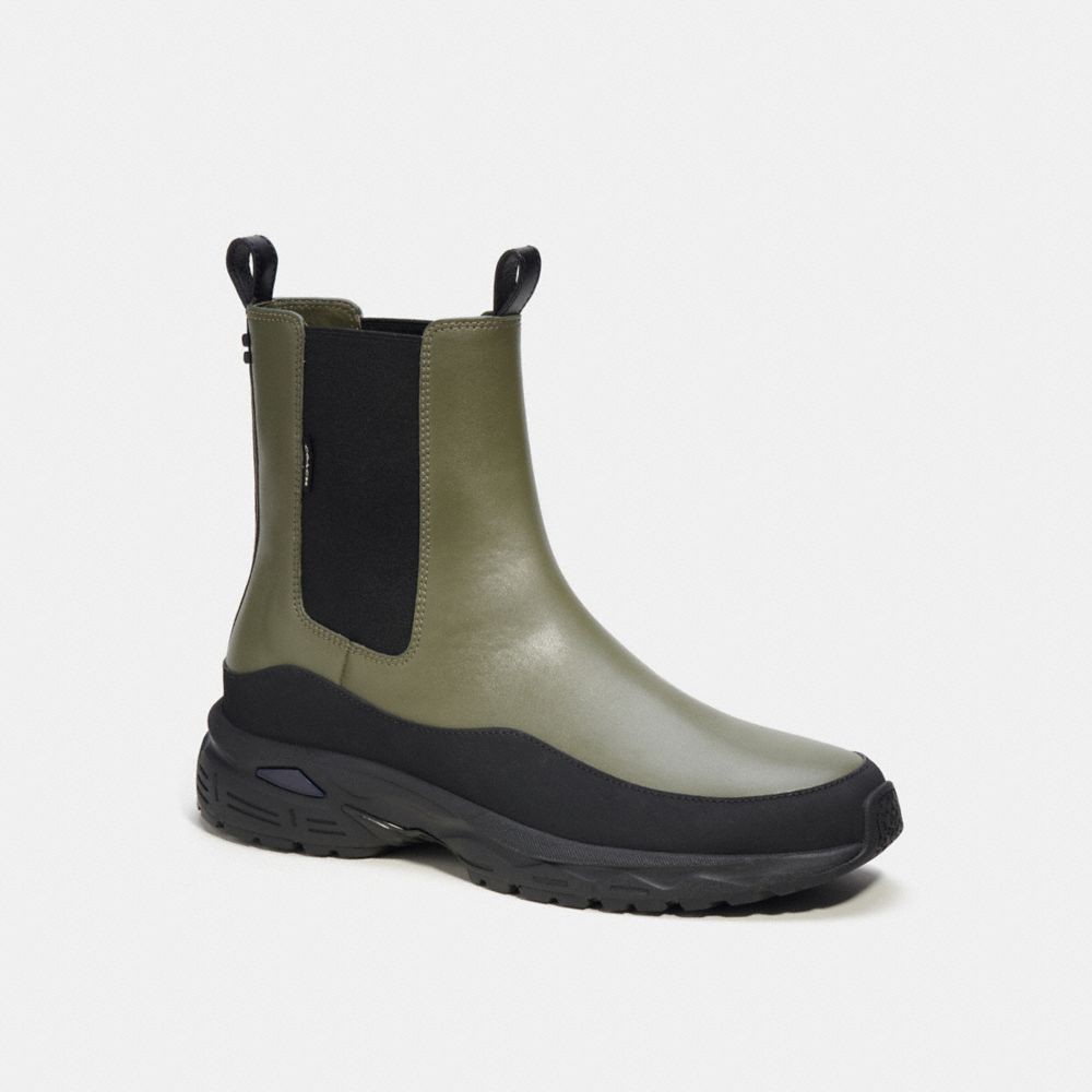 Botas COACH® C301 Hybrid Hombre Verde | COUZB977