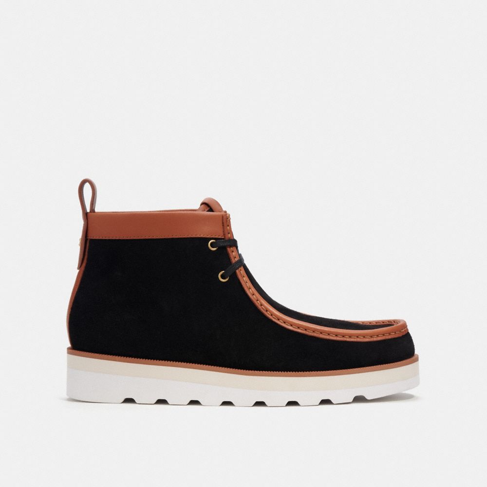 Botas COACH® Chukka Hombre Negras | COOKC975