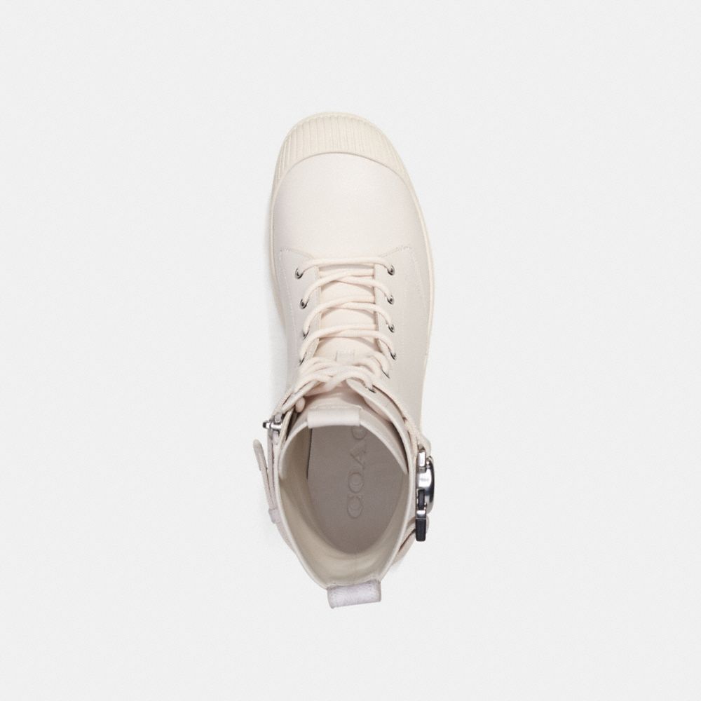 Botas COACH® Tucker With Signature Canvas Hombre Blancas | COGSH969