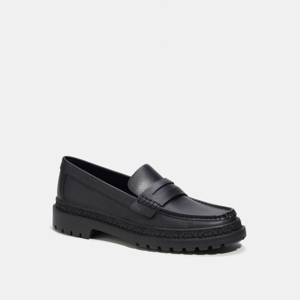 Loafer COACH® Cooper Hombre Negras | COKOD966