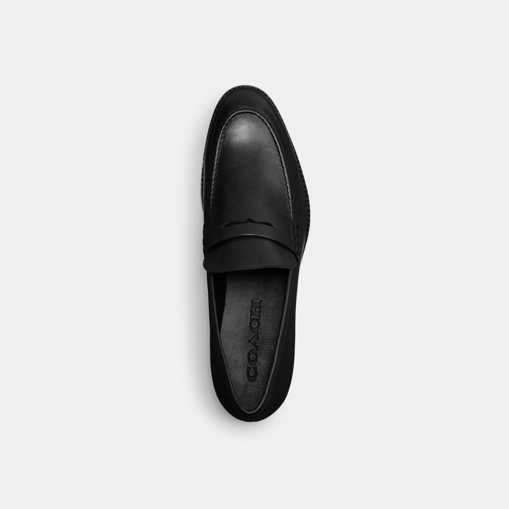 Loafer COACH® Declan Hombre Negras | COZUA964