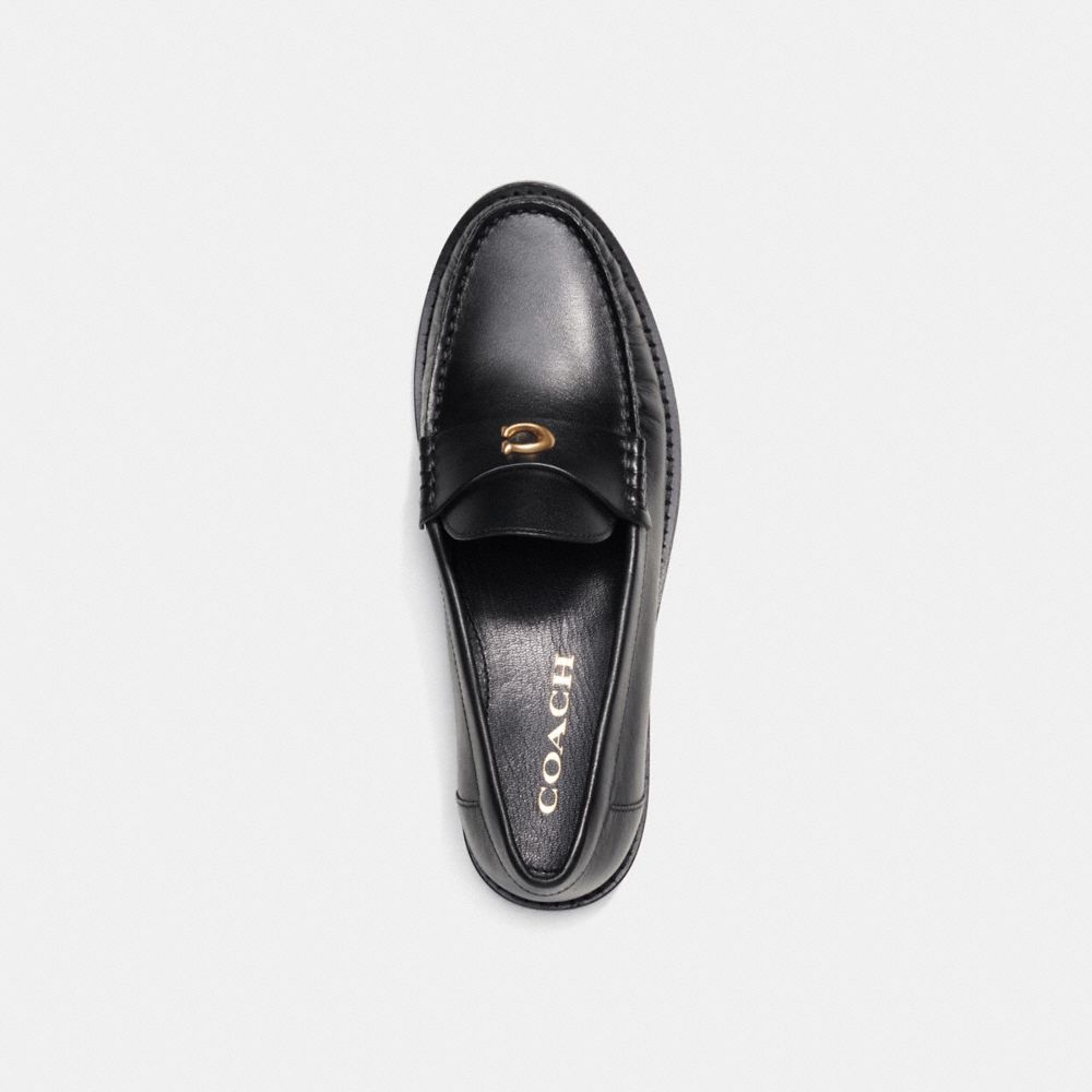 Loafer COACH® Jolene Mujer Negras | COLIT742