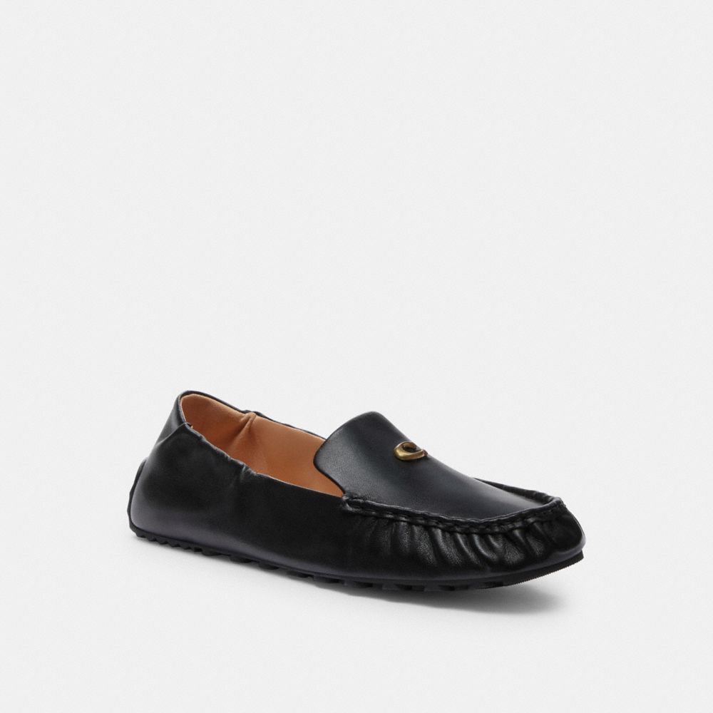 Loafer COACH® Ronnie Mujer Negras | CODFM736