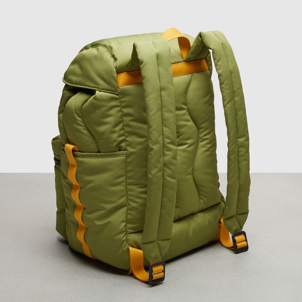 Mochila COACH® Coachtopia Loop Mujer Verde Oliva Verde | COSGS371