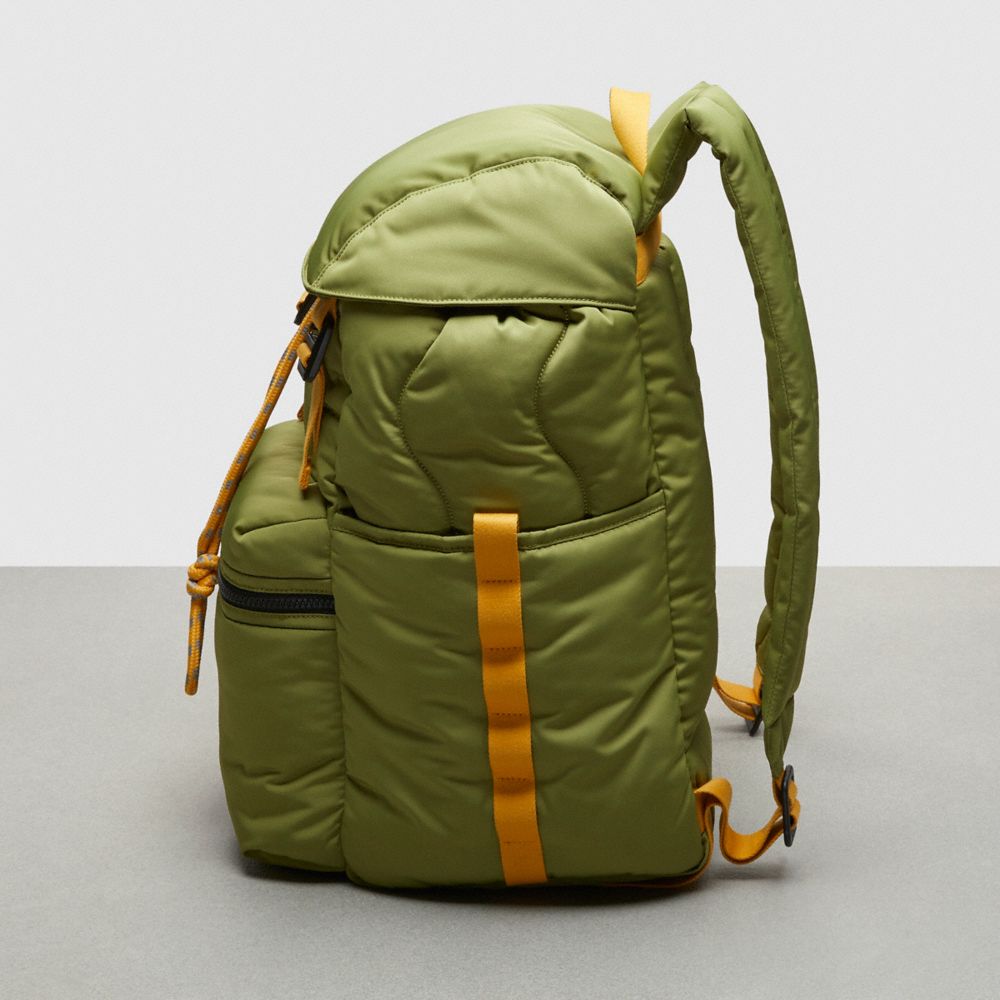 Mochila COACH® Coachtopia Loop Mujer Verde Oliva Verde | COSGS371