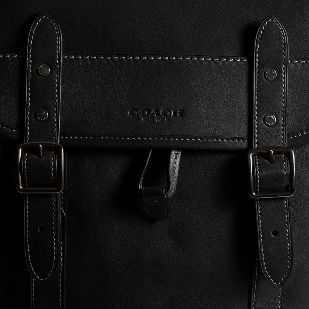 Mochila COACH® Hitch Mujer Negras | COYXY365