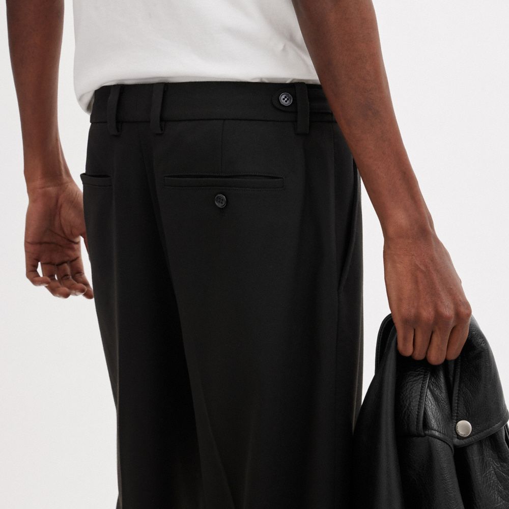 Pantalon COACH® Tailored Hombre Negras | COCOO908