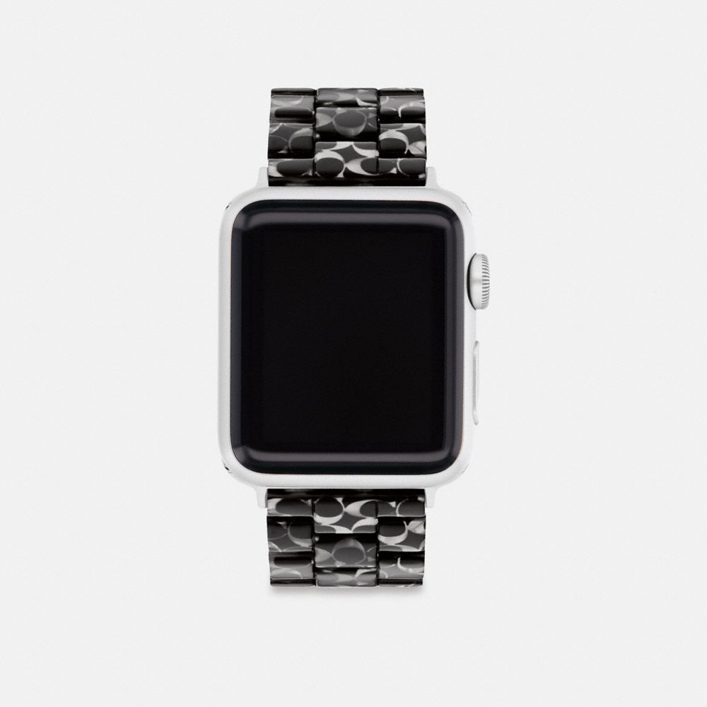 Reloj COACH® Apple Strap, 38 Mm, 40 Mm And 41 Mm Mujer Negras | COOKT472