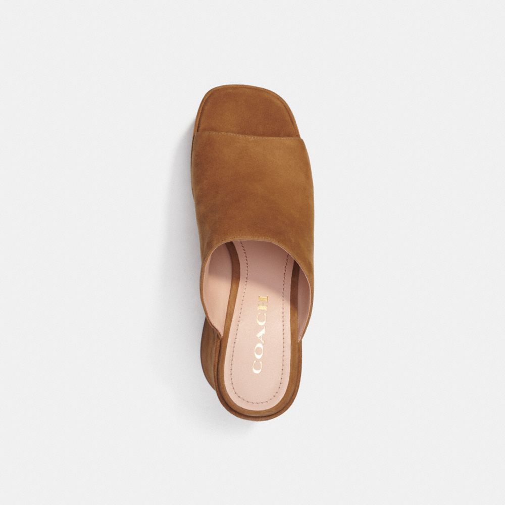 Sandalias COACH® Bobi Platform Mujer Marrones | COAHB734