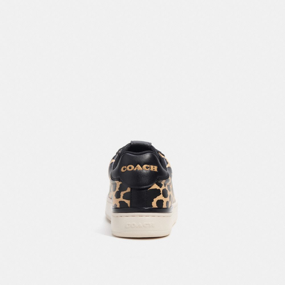 Tenis COACH® Lowline Low Top With Print Mujer Leopardo | COCOJ700