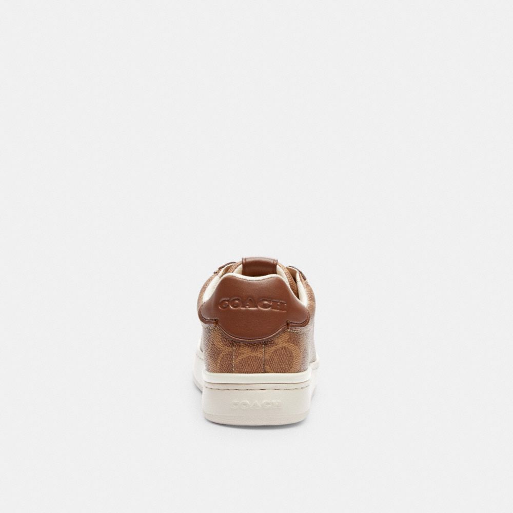 Tenis COACH® Lowline Luxe Low Top Mujer Marrones | COMQF697