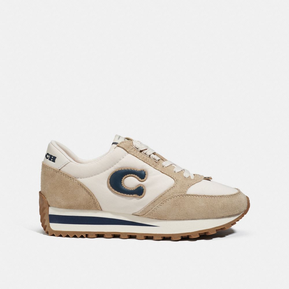 Tenis COACH® Runner Hombre Blancas | COUZS938