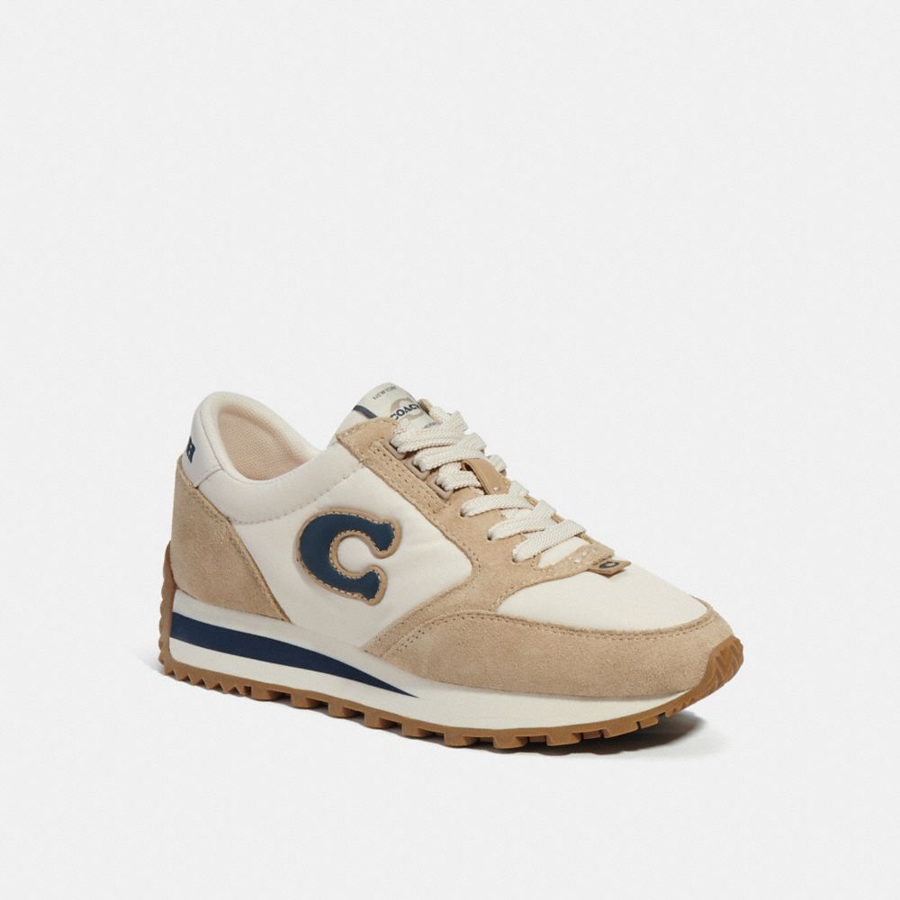 Tenis COACH® Runner Hombre Blancas | COUZS938