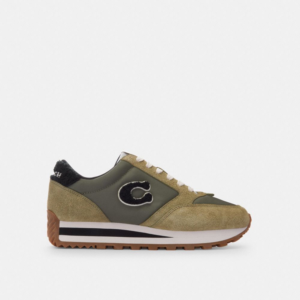 Tenis COACH® Runner Mujer Verde | CONWD696