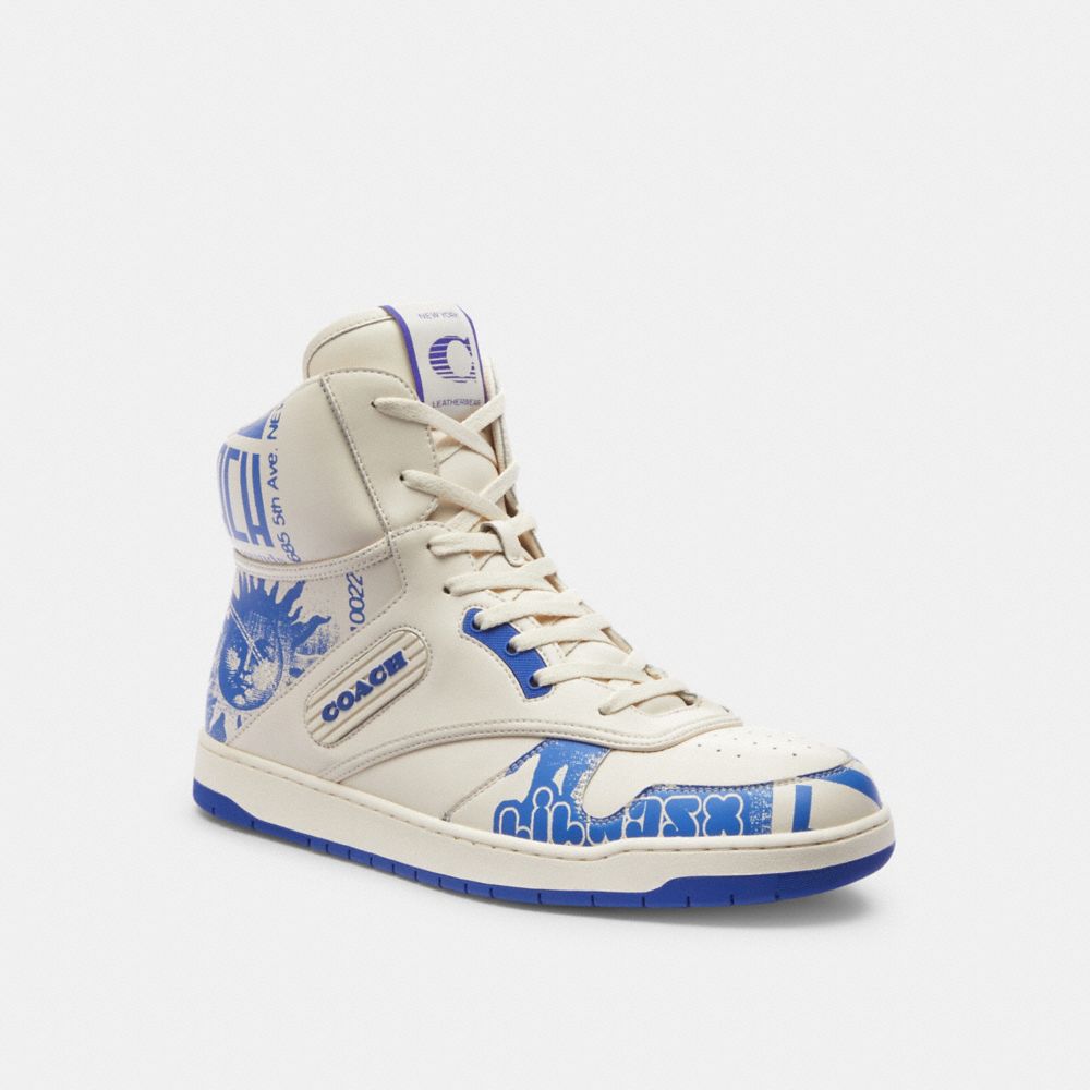 Tenis COACH® The Lil Nas X Drop C202 High Top Hombre Azules | CORVO935