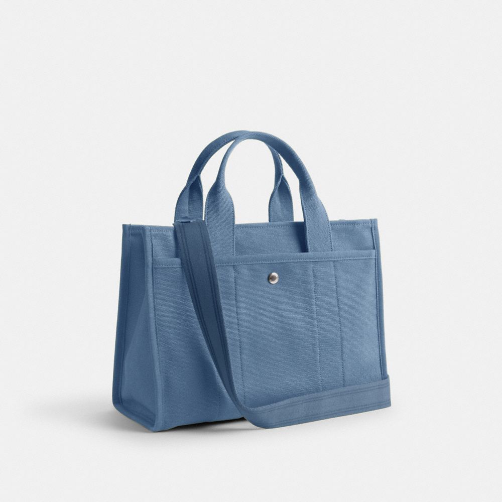 Tote COACH® Cargo Mujer Plateadas Azules | COGSV166