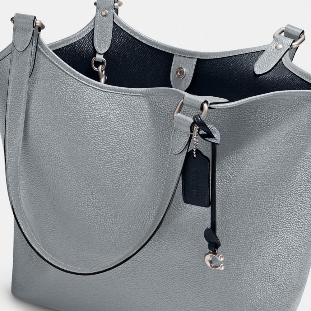 Tote COACH® Day Mujer Plateadas Gris Azules | COOKJ160