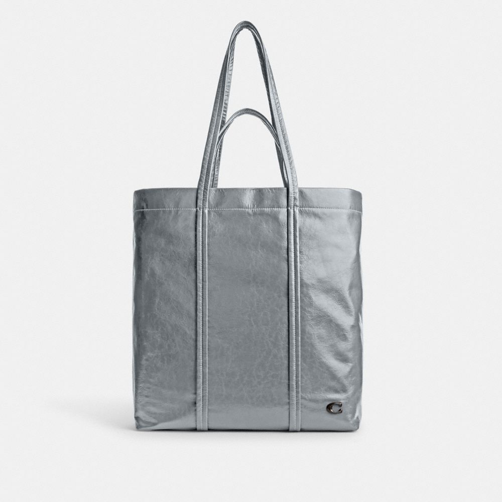 Tote COACH® Hall Mujer Gris Azules | COTCD156