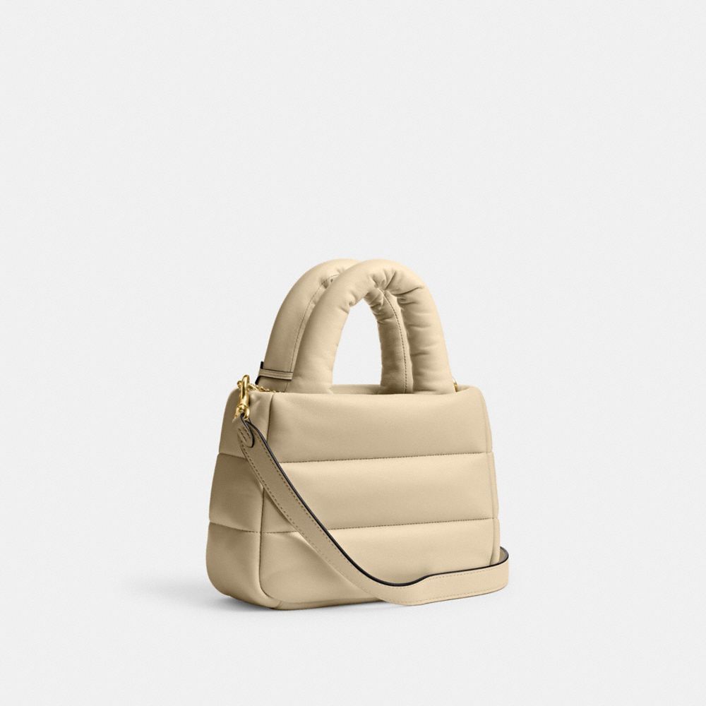 Tote COACH® Mini Pillow Mujer Blancas | COQMO152