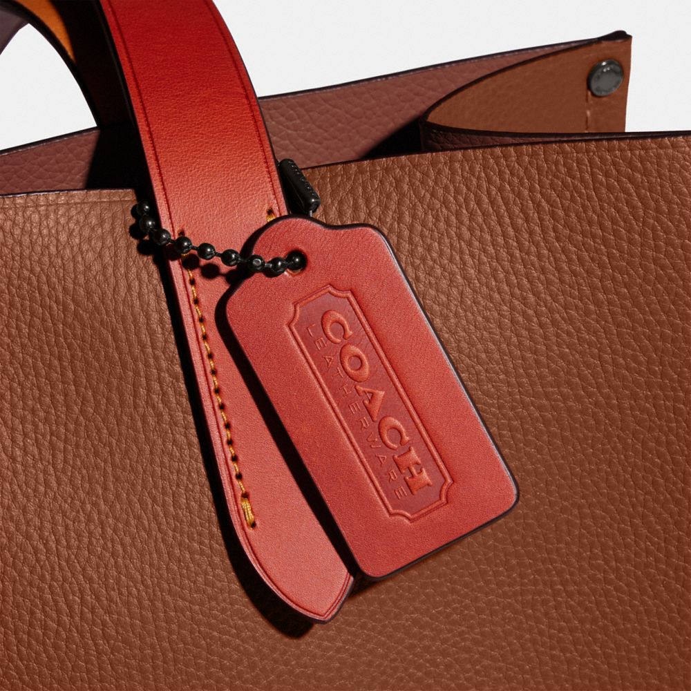 Tote COACH® Relay 34 Mujer Cafe | COYXE146