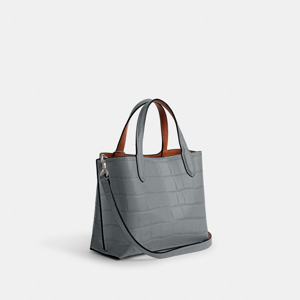 Tote COACH® Willow 24 Mujer Plateadas Gris Azules Multicolor | COGSX137