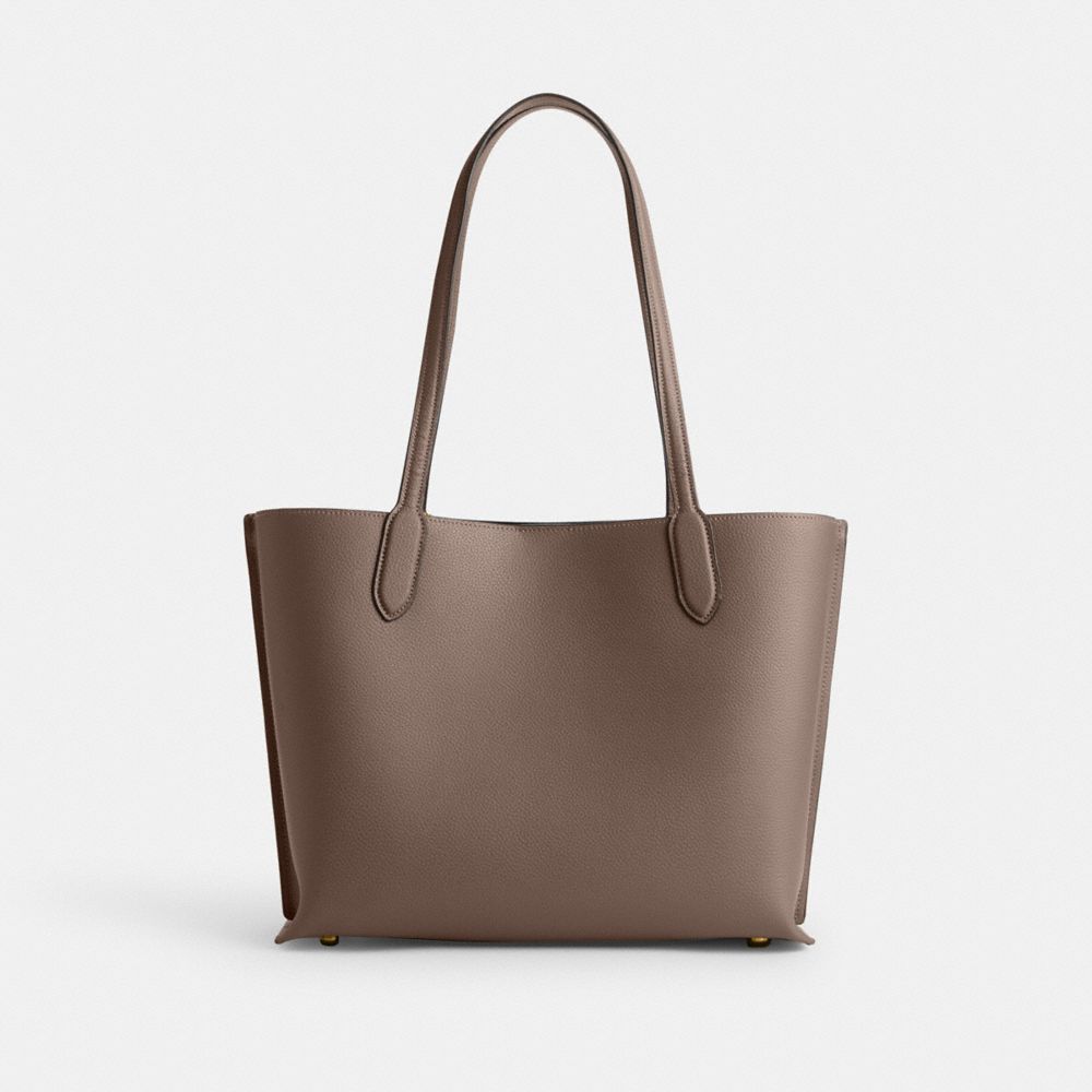 Tote COACH® Willow Mujer Gris Oscuro | CODFV139