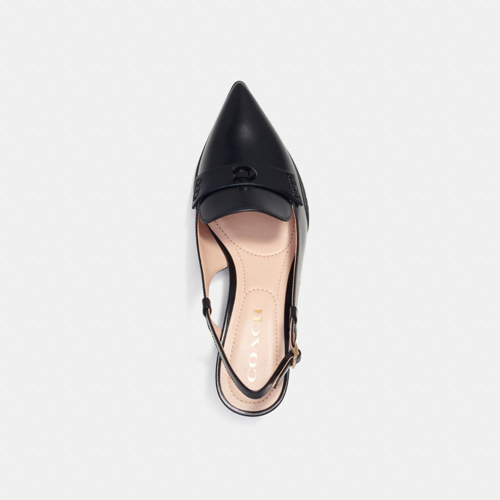 Zapatos Casuales COACH® Nikola Hybrid Slingback Mujer Negras | COCTJ754